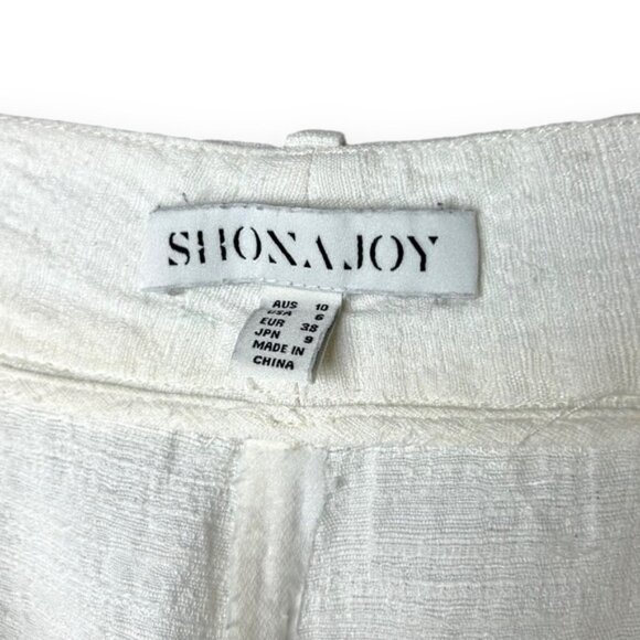 Shona Joy Harem Style Cream Linen Pants - Picture 8 of 8